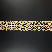 Load image into Gallery viewer, Moroccan Decorative Laser Cut Craft Wood Work Border Panel (B-001)
