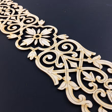 Load image into Gallery viewer, Moroccan Decorative Laser Cut Craft Wood Work Border Panel (B-001)