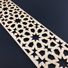 Load image into Gallery viewer, Moroccan Decorative Laser Cut Craft Wood Work Border Panel (B-002)