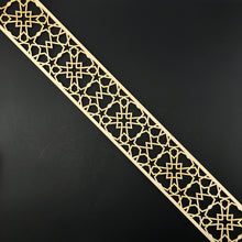 Load image into Gallery viewer, Moroccan Decorative Laser Cut Craft Wood Work Border Panel (B-005)