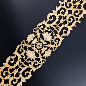 Moroccan Decorative Laser Cut Craft Wood Work Border Panel (B-006)