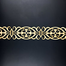Load image into Gallery viewer, Moroccan Decorative Laser Cut Craft Wood Work Border Panel (B-013)