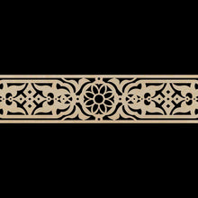 Load image into Gallery viewer, Moroccan Decorative Laser Cut Craft Wood Work Border Panel (B-014)