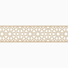 Load image into Gallery viewer, Moroccan Decorative Laser Cut Craft Wood Work Border Panel (B-018)