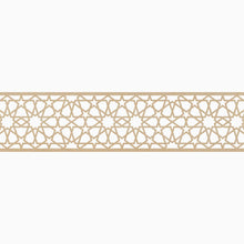 Load image into Gallery viewer, Moroccan Decorative Laser Cut Craft Wood Work Border Panel (B-018)