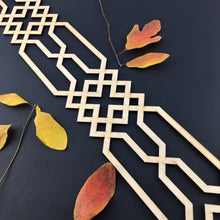 Load image into Gallery viewer, Moroccan Decorative Laser Cut Craft Wood Work Border Panel (B-029)