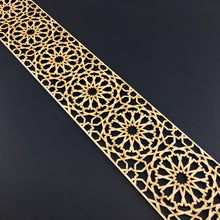 Load image into Gallery viewer, Moroccan Decorative Laser Cut Craft Wood Work Border Panel (B-030)