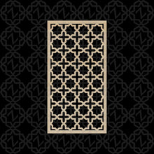 Load image into Gallery viewer, Moroccan Decorative Laser Cut Craft Wood Work Border Panel (B-031)