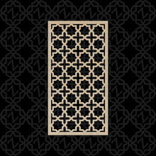 Load image into Gallery viewer, Moroccan Decorative Laser Cut Craft Wood Work Border Panel (B-031)