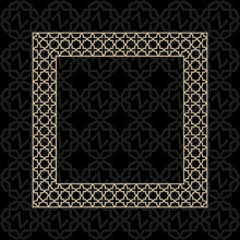 Load image into Gallery viewer, Moroccan Decorative Laser Cut Craft Wood Work Border Panel (B-031)