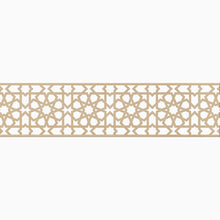 Load image into Gallery viewer, Moroccan Decorative Laser Cut Craft Wood Work Border Panel (B-032)