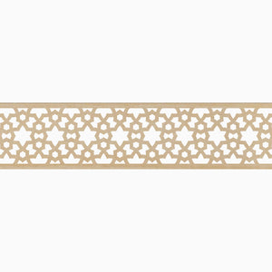 Moroccan Decorative Laser Cut Craft Wood Work Border Panel (B-034)