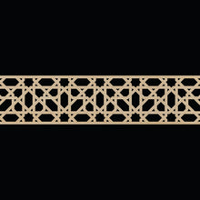 Load image into Gallery viewer, Moroccan Decorative Laser Cut Craft Wood Work Border Panel (B-035)