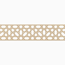 Load image into Gallery viewer, Moroccan Decorative Laser Cut Craft Wood Work Border Panel (B-035)
