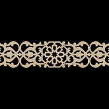Load image into Gallery viewer, Moroccan Decorative Laser Cut Craft Wood Work Border Panel (B-037)
