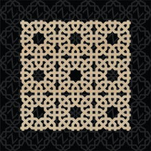 Load image into Gallery viewer, Moroccan Decorative Laser Cut Craft Wood Work Border Panel (B-046)