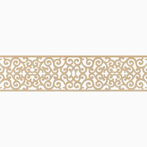 Moroccan Decorative Laser Cut Craft Wood Work Border Panel (B-065)