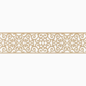 Moroccan Decorative Laser Cut Craft Wood Work Border Panel (B-065)