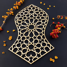 Load image into Gallery viewer, Decorative Laser Cut Wood Work Craft Center Piece Ornament (O-013)
