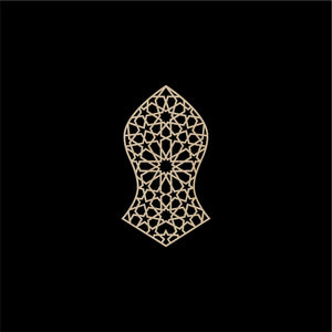 Decorative Laser Cut Wood Work Craft Center Piece Ornament (O-013)