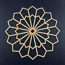 Load image into Gallery viewer, Decorative Laser Cut Wood Work Craft Center Piece Ornament (O-016)