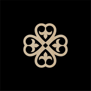 Decorative Laser Cut Wood Work Craft Center Piece Ornament (O-021)