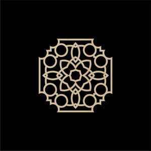 Decorative Laser Cut Wood Work Craft Center Piece Ornament (O-026)