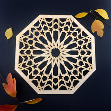 Load image into Gallery viewer, Decorative Laser Cut Wood Work Craft Center Piece Ornament (O-032)