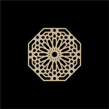 Load image into Gallery viewer, Decorative Laser Cut Wood Work Craft Center Piece Ornament (O-033)