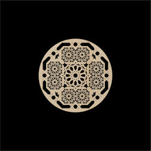 Load image into Gallery viewer, Decorative Laser Cut Wood Work Craft Center Piece Ornament (O-034)