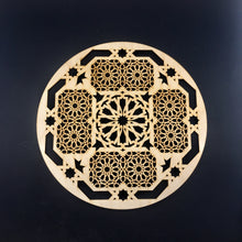 Load image into Gallery viewer, Decorative Laser Cut Wood Work Craft Center Piece Ornament (O-034)