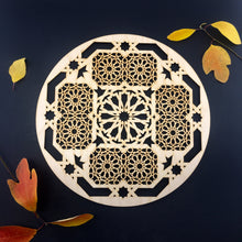 Load image into Gallery viewer, Decorative Laser Cut Wood Work Craft Center Piece Ornament (O-034)