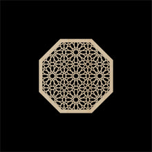 Load image into Gallery viewer, Decorative Laser Cut Wood Work Craft Center Piece Ornament (O-035)