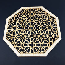Load image into Gallery viewer, Decorative Laser Cut Wood Work Craft Center Piece Ornament (O-035)