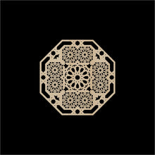 Load image into Gallery viewer, Decorative Laser Cut Wood Work Craft Center Piece Ornament (O-039)